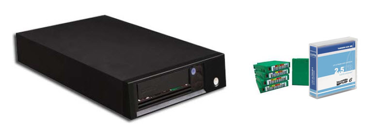 LTO External Drives and Media